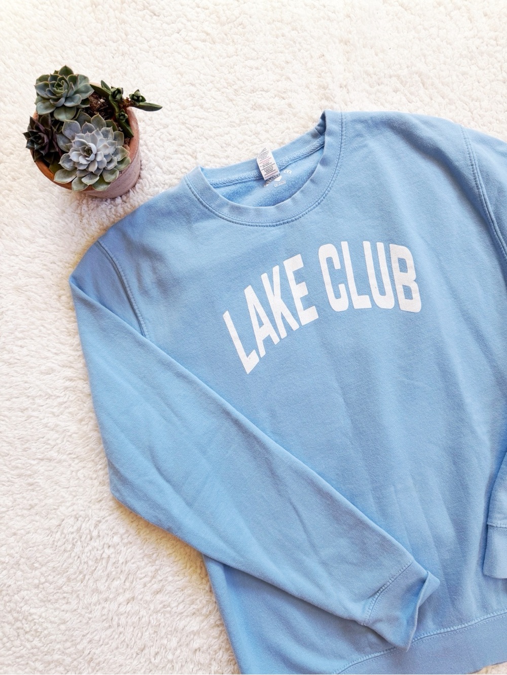 Blue Lake Club sweatshirt